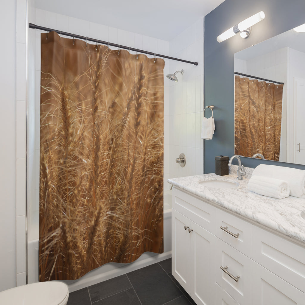 Copy of Desert Highway Shower Curtain — Scenic Open Road Bathroom Decor