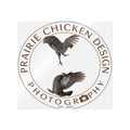 Prairie Chicken Design Photography Sticker — Logo Vinyl Decal (UV DTF)