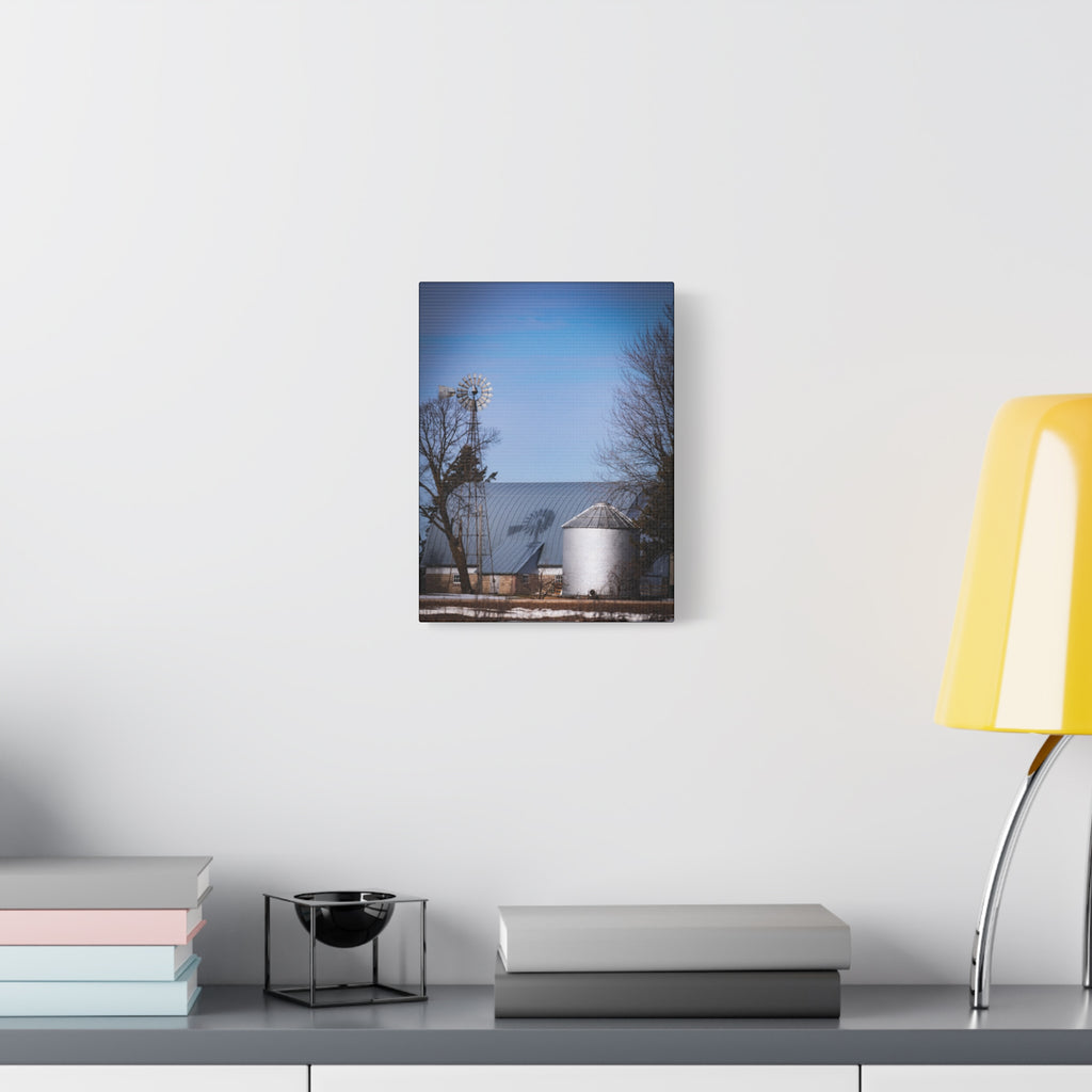 Windmill Shadow | Matte Canvas