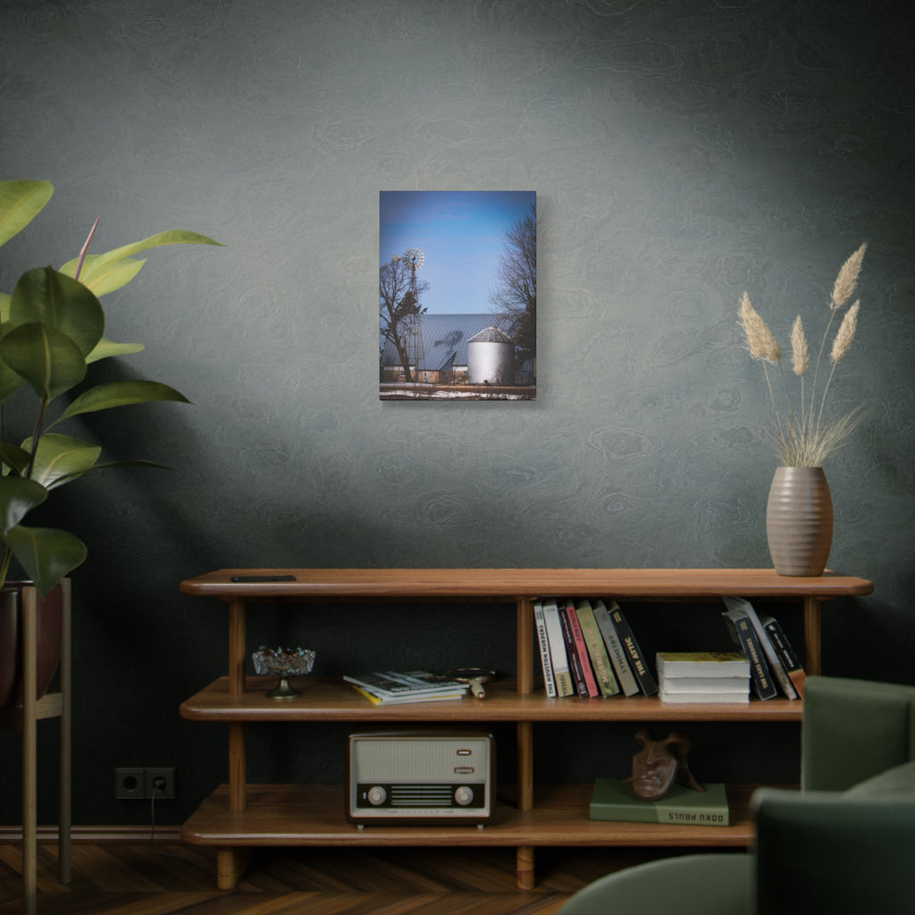 Windmill Shadow | Matte Canvas