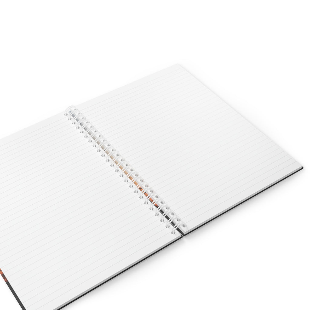 Sunset Barbed Wire Spiral Notebook — Rustic Farm & Country Journal