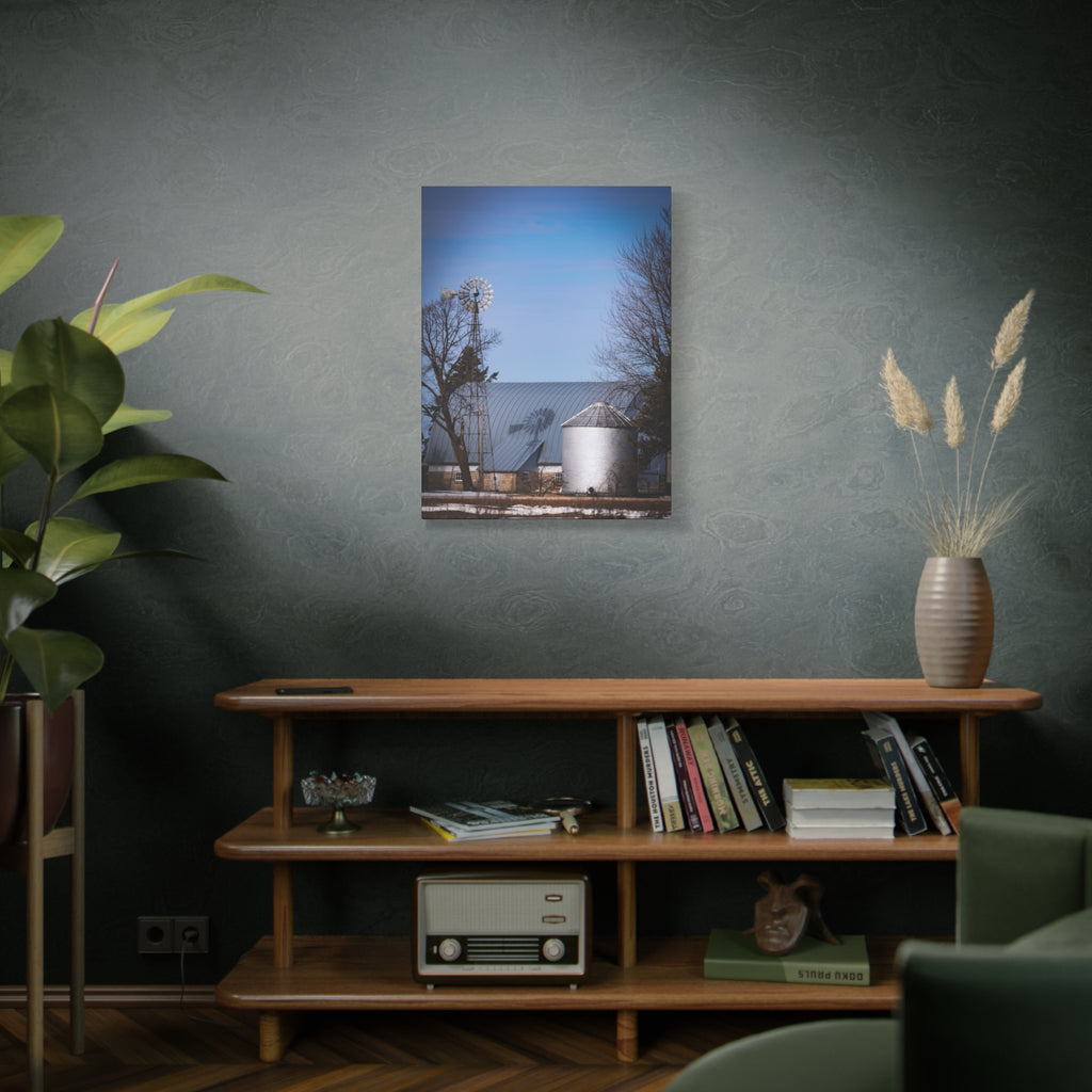 Windmill Shadow | Matte Canvas