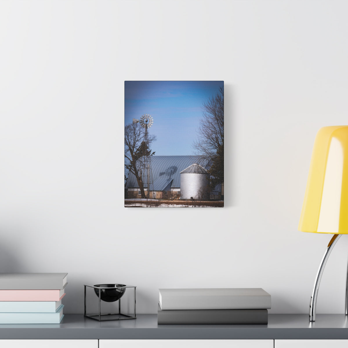 Windmill Shadow | Matte Canvas