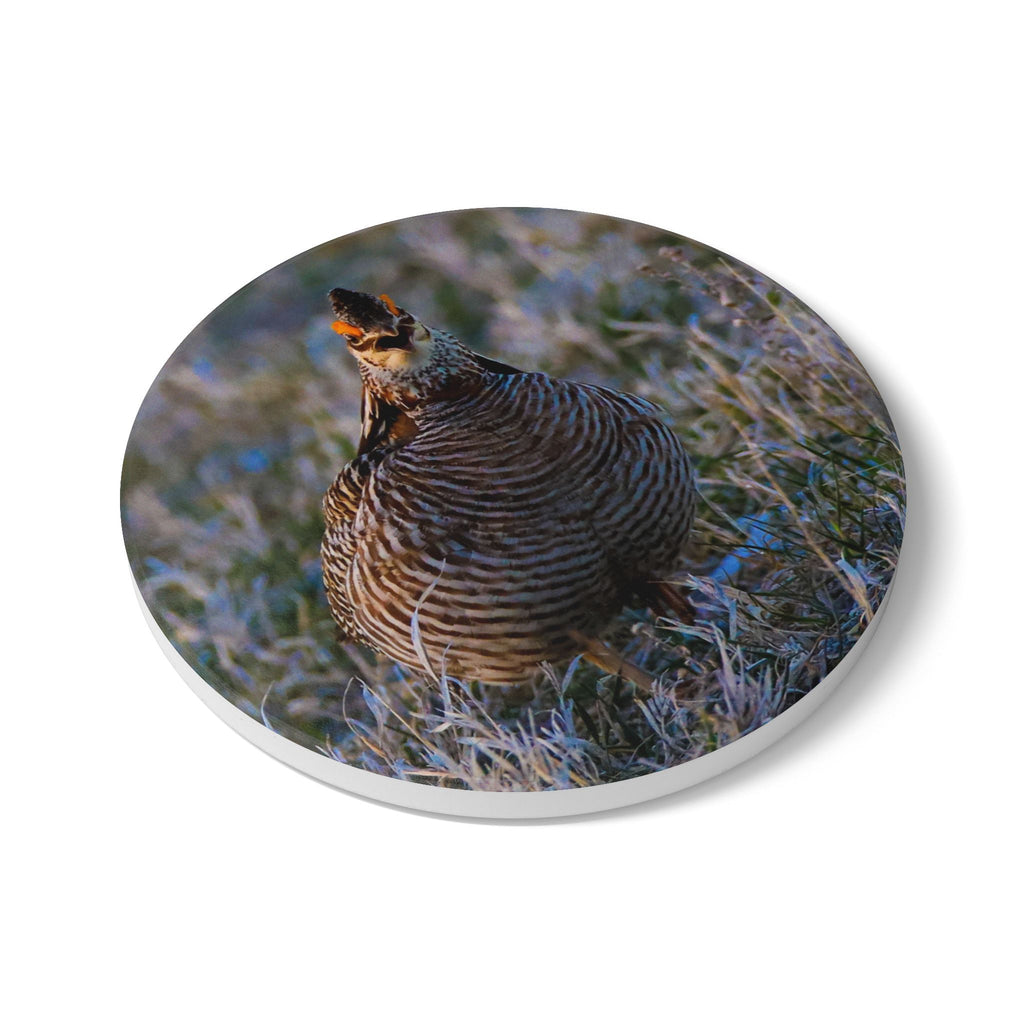 Ceramic Coaster — Northern Bobwhite Quail Photo Coaster