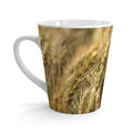 Wheat Field Latte Mug — Rustic Harvest Coffee Cup