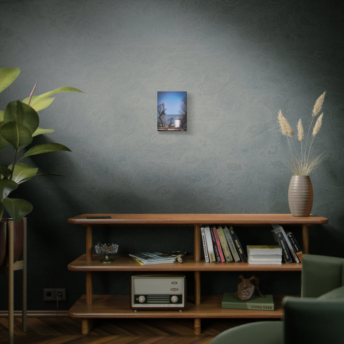 Windmill Shadow | Matte Canvas