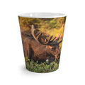 Bull Moose Photo Latte Mug | Wildlife Nature Coffee Cup
