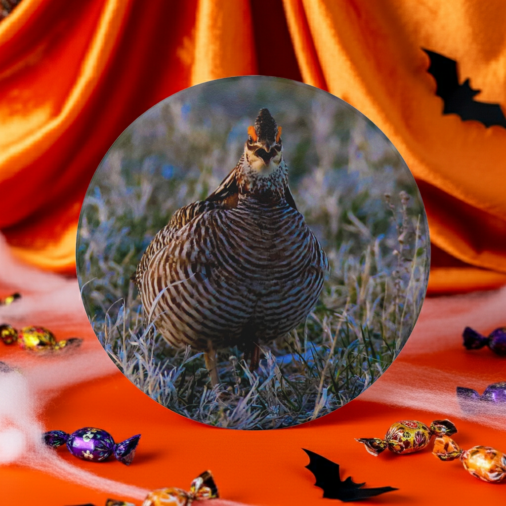 Ceramic Coaster — Northern Bobwhite Quail Photo Coaster